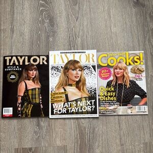 Taylor Swift Magazine Trio